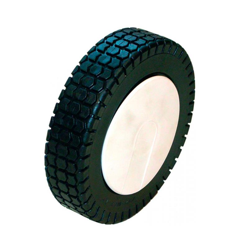 RUEDA DE PLASTICO CON RODAMIENTO CASTELGARDEN 180 mm, DIAMETRO AGUJERO 11,65 MM