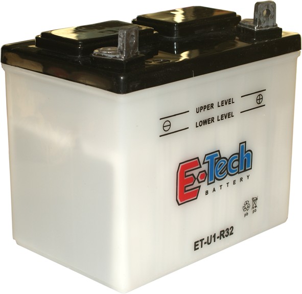 BATERIA DE ACIDO E-TECH 12V 24 Ah (Polo positivo izquierda)