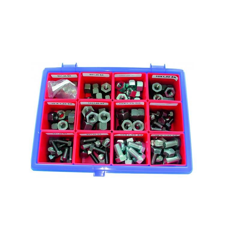 CAJA DE TORNILLERIA PARA DESBROZADORAS - 120 UNIDADES