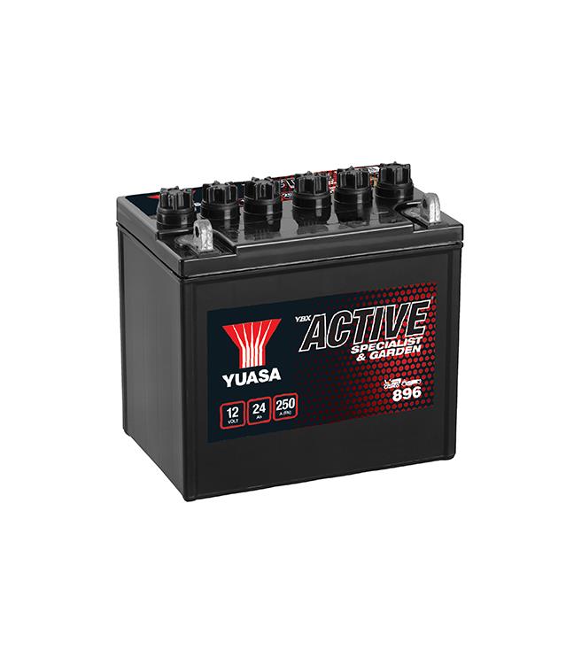 BATERIA DE ACIDO YUASA YBX1896 12V 26AH 187x127x181 + IZQUIERDA