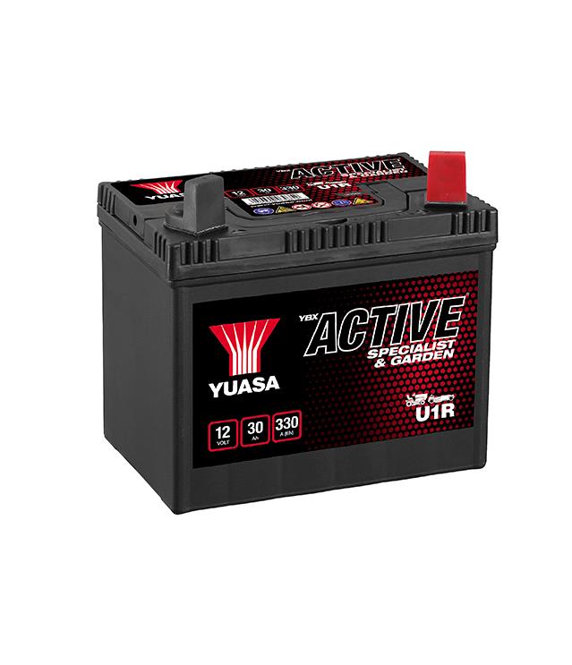 BATERIA DE ACIDO YUASA U1R 12V 30AH 190x127x185 + DERECHA