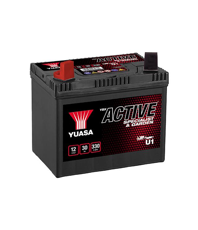 BATERIA DE ACIDO YUASA U1 12V 30AH 190x127x185 + IZQUIERDA