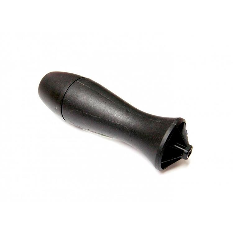 MANGO REDONDO DE PLASTICO PARA LIMA COLOR NEGRO