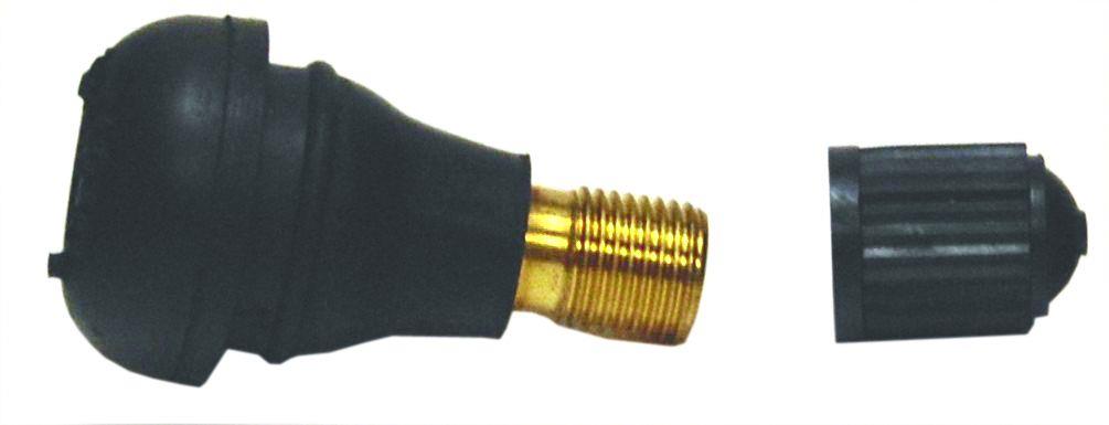 VALVULA CORTA PARA NEUMATICO TIPO TR412 LARGO 28,2 MM