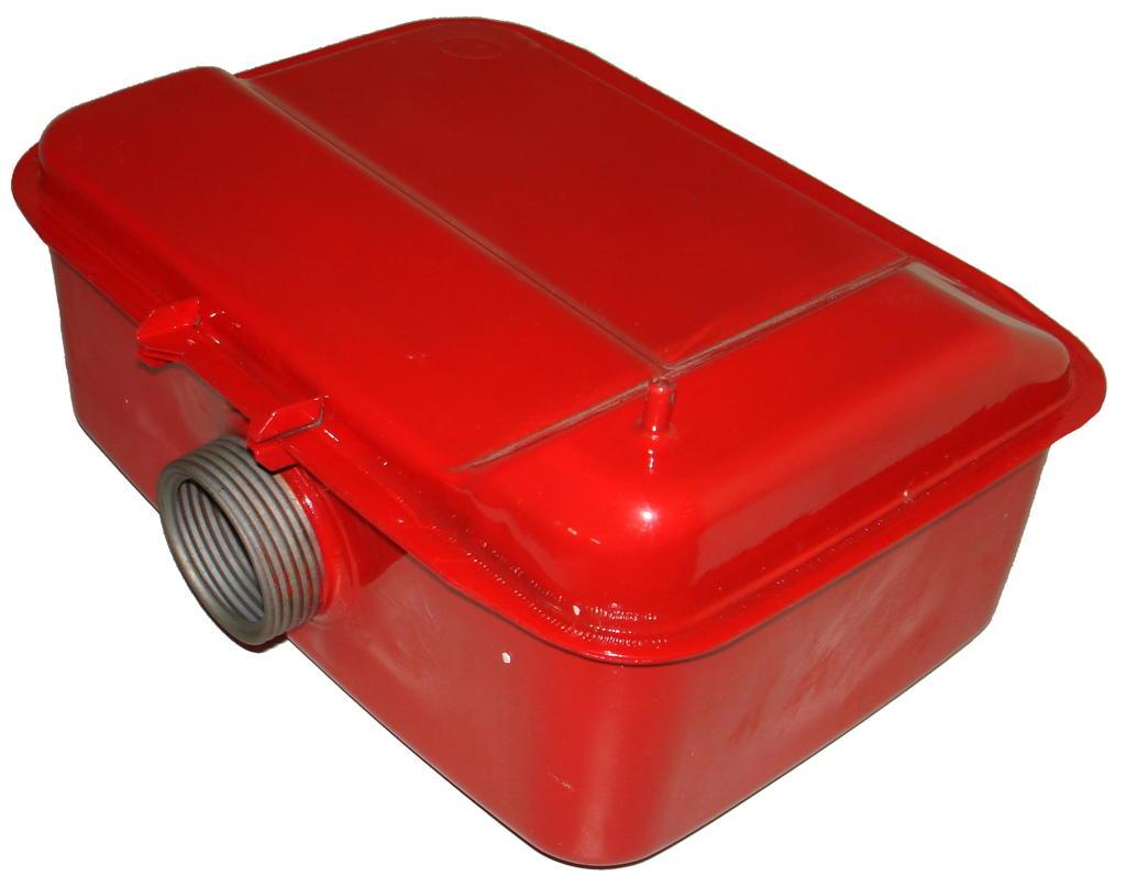 DEPOSITO DE COMBUSTIBLE ADAPTABLE YANMAR L90 L100 280x195x130mm (4,5 L)