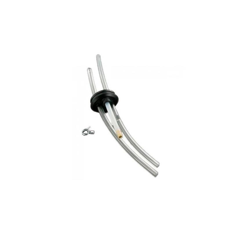 TUBO DE GASOLINA ADAPTABLE ALPINA CASTOR HONDA. L=200 MM DIAM. 27 MM
