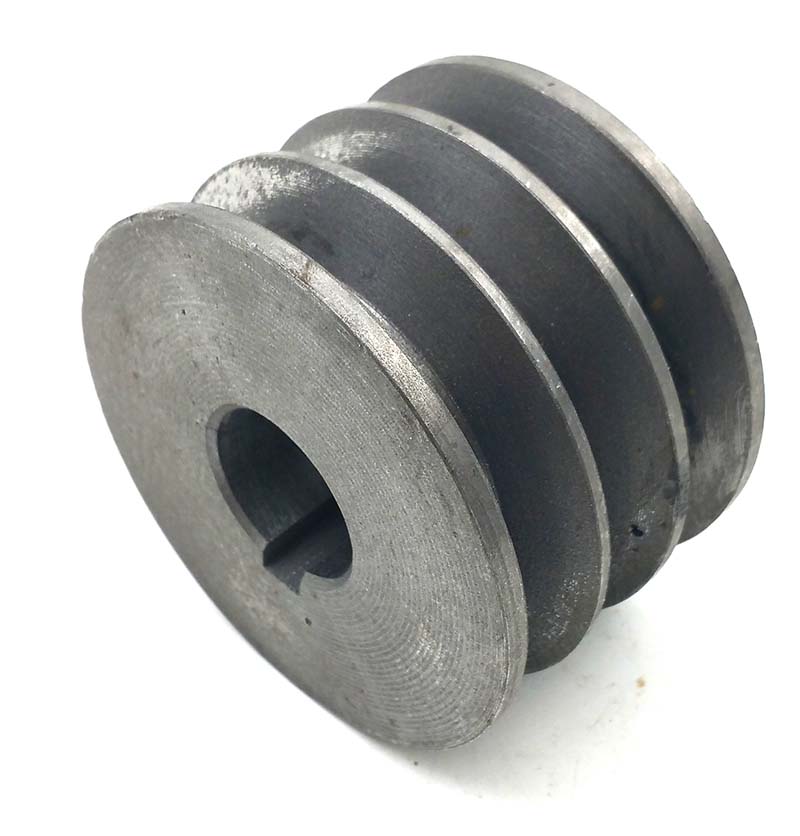 POLEA PARA MOTOR UNIVERSAL  DIAMETRO 77,5 MM EJE 25 MM, ALTO 61 MM