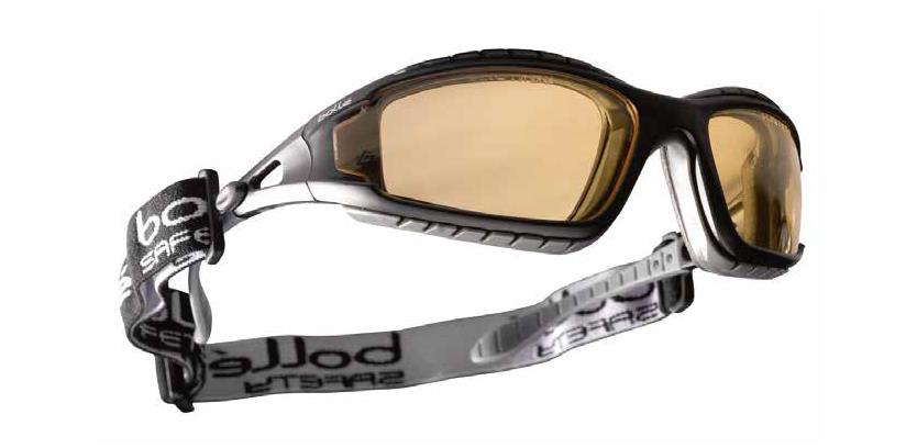 GAFAS DE SEGURIDAD BOLLE TRACKER LENTE AMARILLA