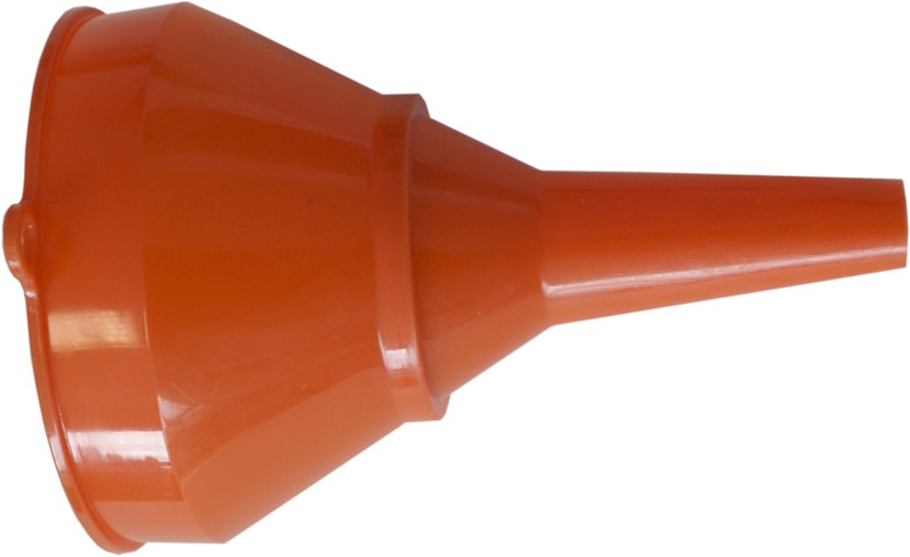 EMBUDO DE PLASTICO CON FILTRO DIAMETRO EXTERIOR 10 cm