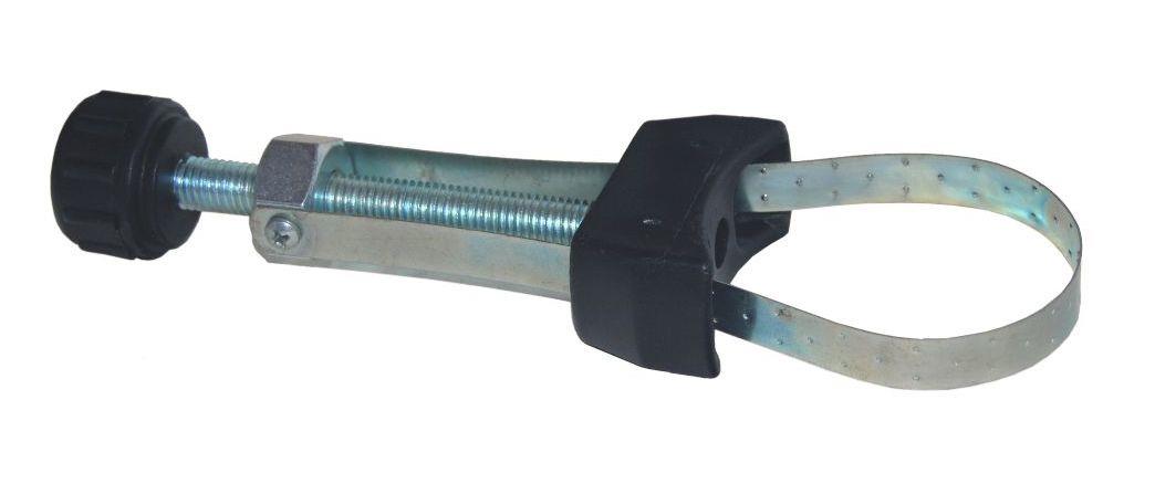 EXTRACTOR DE FILTROS DE ACEITE CON CORREA METALICA