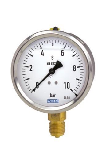 MANOMETRO GLICERINA INOX 60 BAR D=63