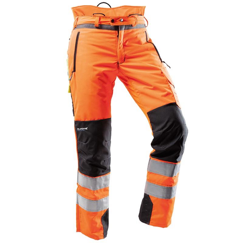 PANTALÓN PFANNER ANTICORTE GLADIATOR ALTA VISIBILIDAD EN20471