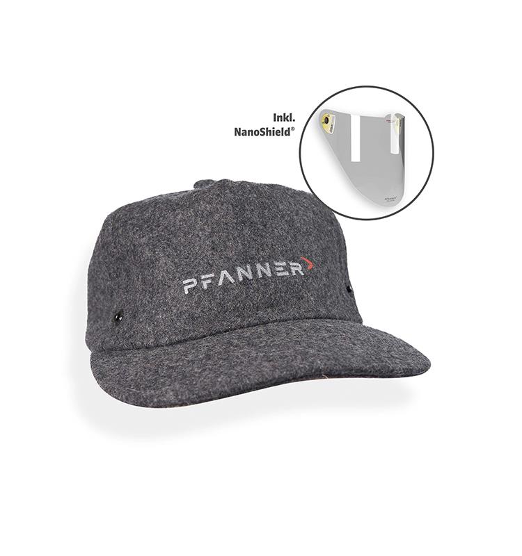 GORRA DE LANA ORGANICA PFANNER CON PROTECTOR NANOSHIELD 4x4