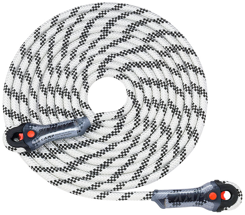 CUERDA ARBORISTA IRIDIUM 10,5 MM 5 METROS CON 2 OJALES