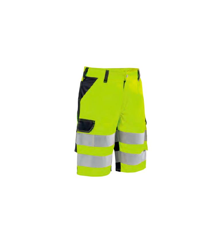 PANTALON CORTO PFANNER STRETCHZONE ALTA VISIBILIDAD EN 20471