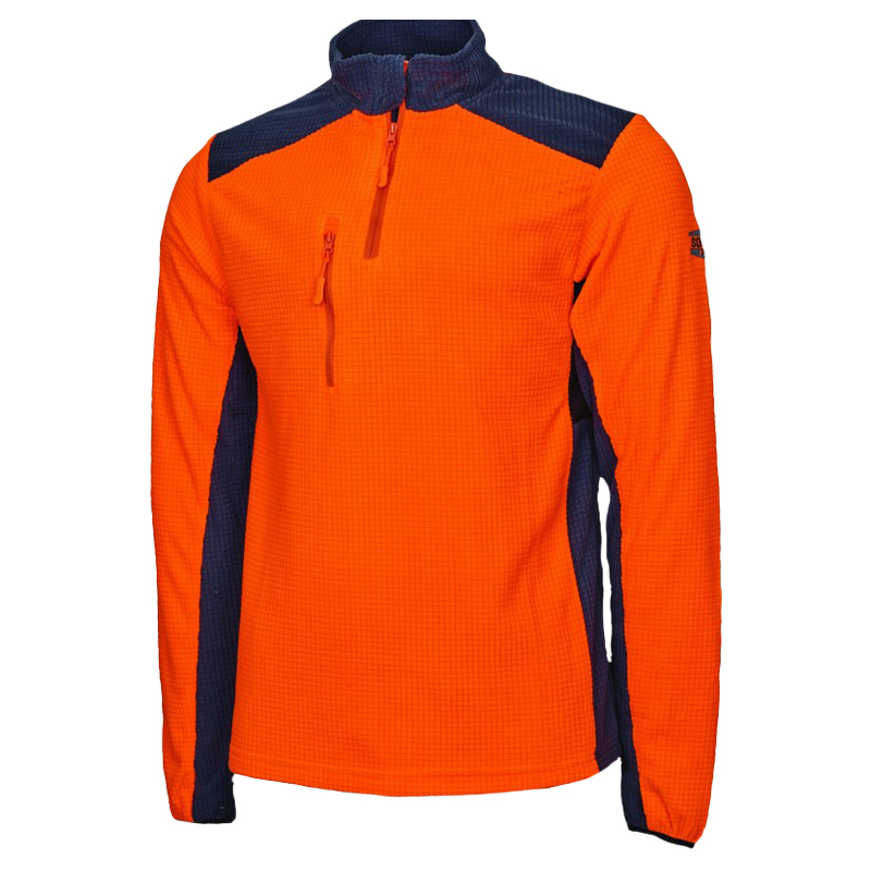 FORRO POLAR SOLIDUR COLOR NARANJA ALTA VISIBILIDAD