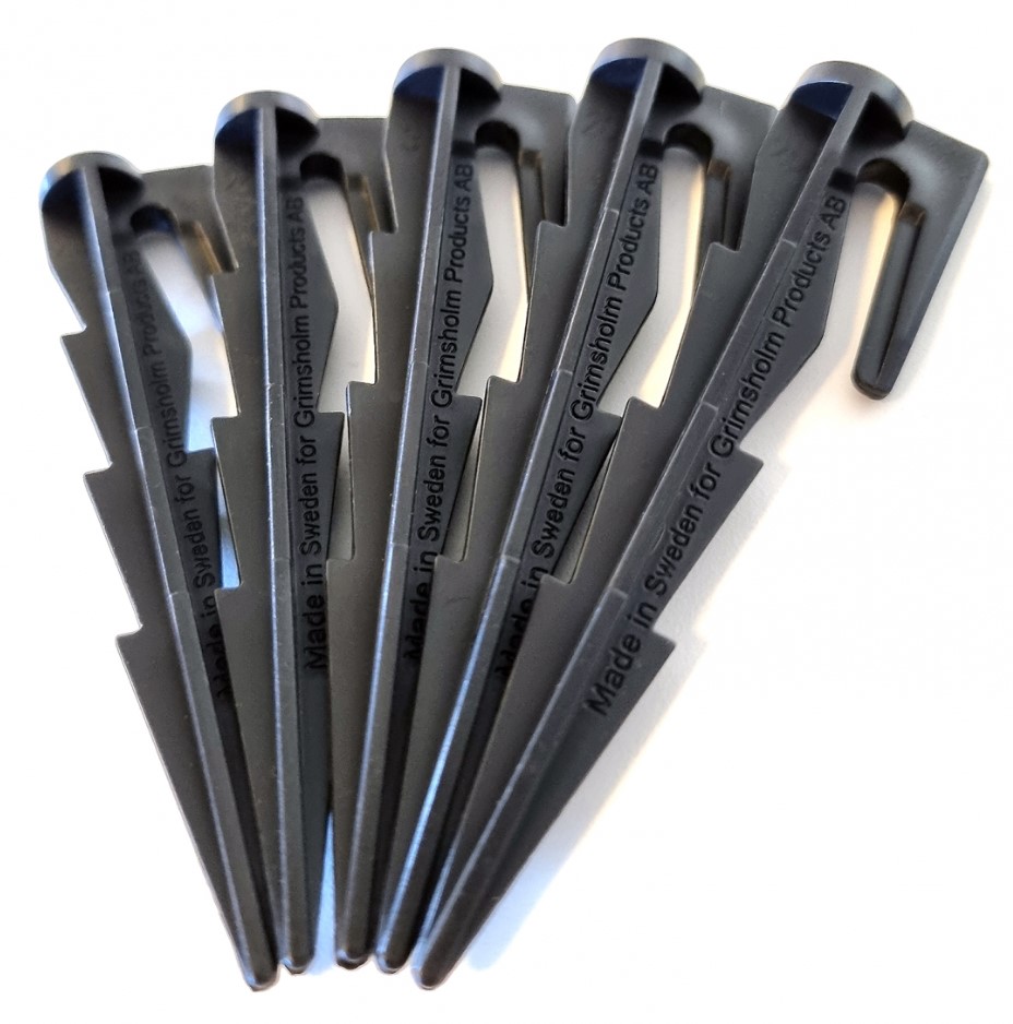 PIQUETAS GRIMSHOLM PARA CABLE DE SEÑAL, 100 UDS