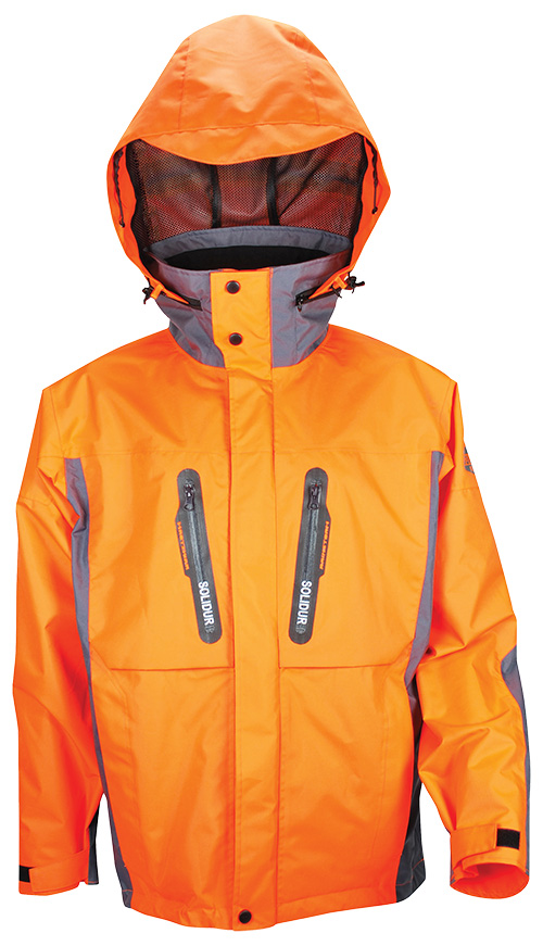 CHAQUETA DE AGUA SOLIDUR H20 COLOR NARANJA