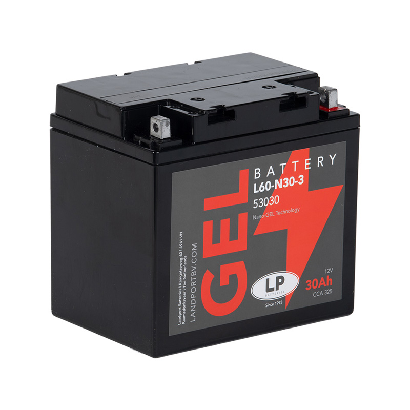 BATERIA DE GEL LANDPORT 12 VOLTIOS 30 AH 178x123x166 MM