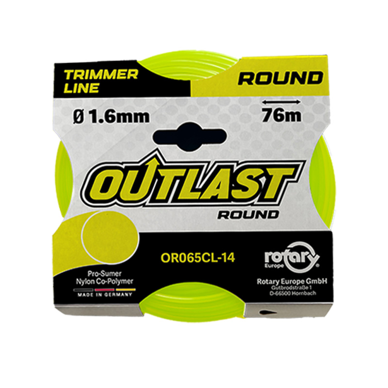 NYLON PARA DESBROZADORA OUTLAST REDONDO 1,6 MM 76 METROS
