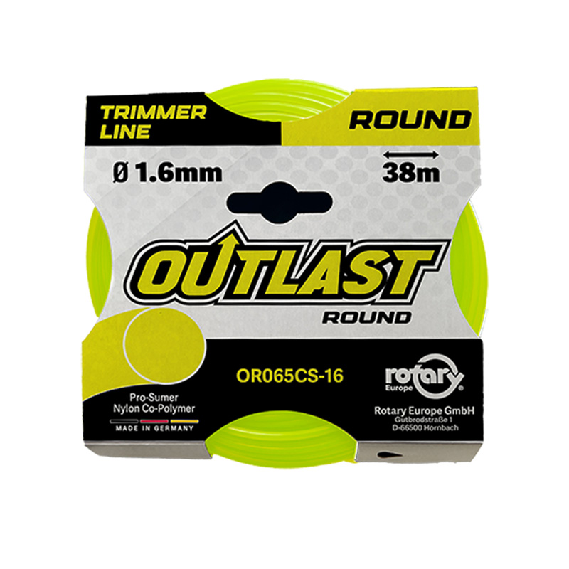 NYLON PARA DESBROZADORA OUTLAST REDONDO 1,6 MM 38 METROS