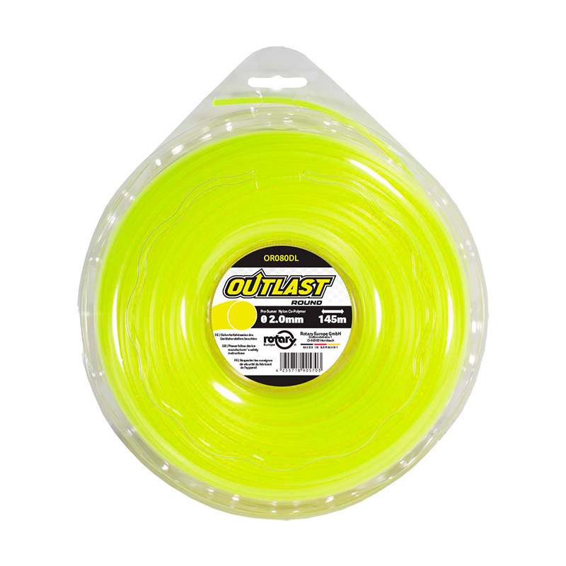NYLON PARA DESBROZADORA OUTLAST REDONDO 2,0 MM 145 METROS
