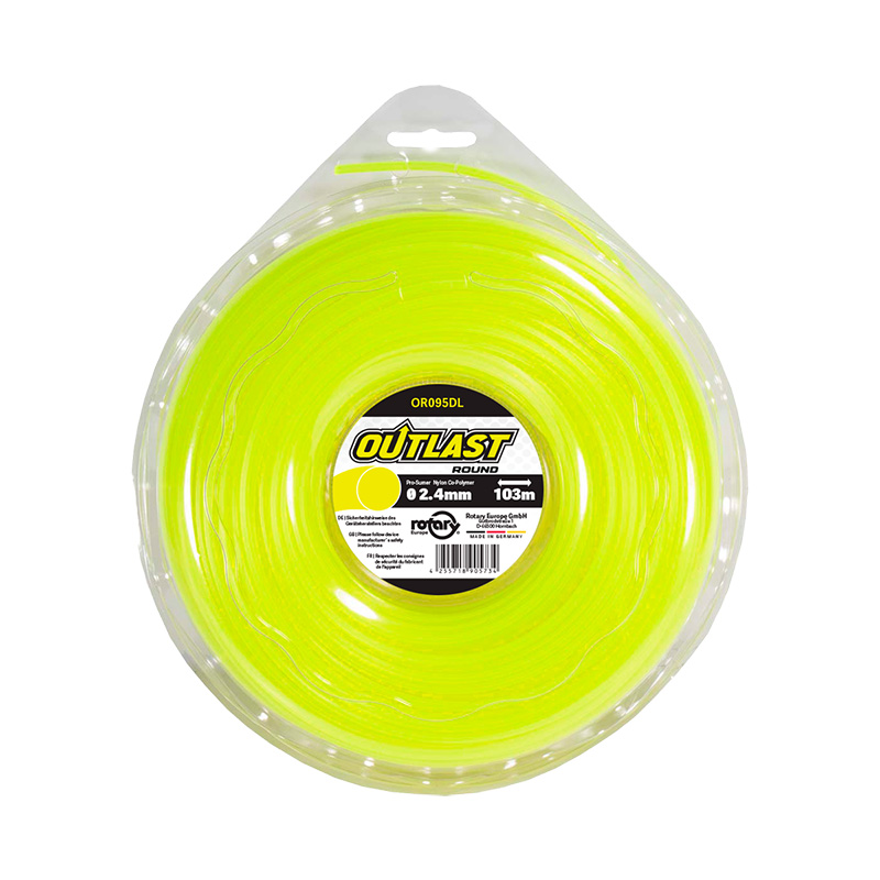 NYLON PARA DESBROZADORA OUTLAST REDONDO 2,4 MM 103 METROS