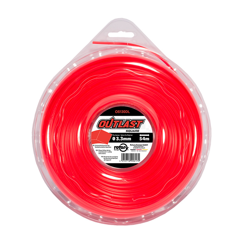 NYLON PARA DESBROZADORA OUTLAST CUADRADO 3,3 MM 54 METROS