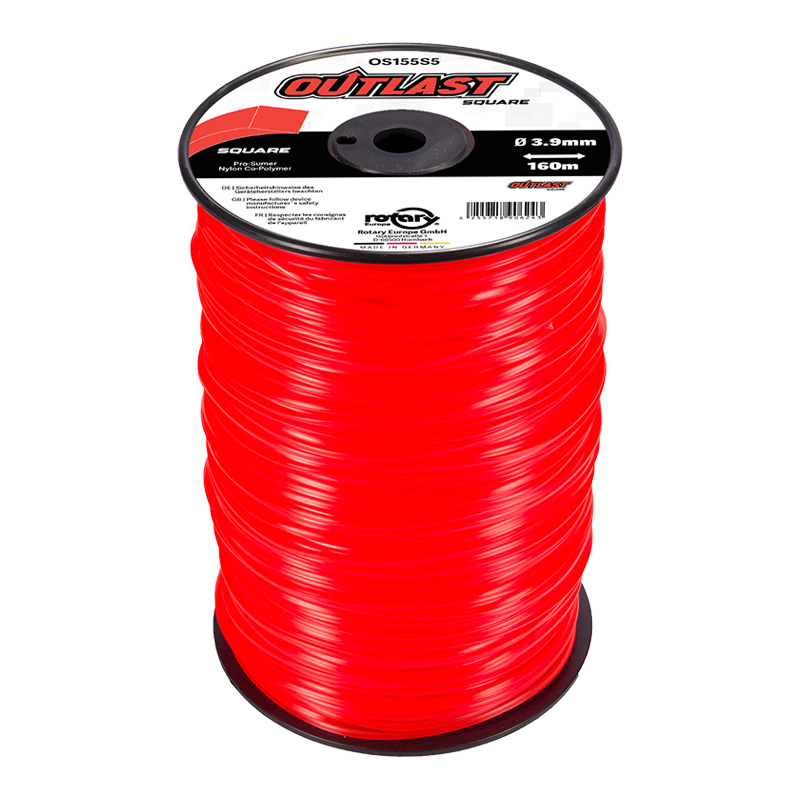 NYLON PARA DESBROZADORA OUTLAST CUADRADO 3,9 MM 160 METROS