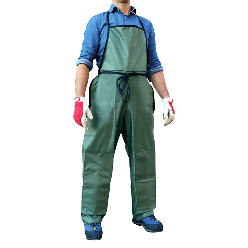 PETO CON PROTECCION PARA DESBROCE COLOR VERDE