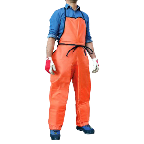 PETO CON PROTECCION PARA DESBROCE COLOR NARANJA