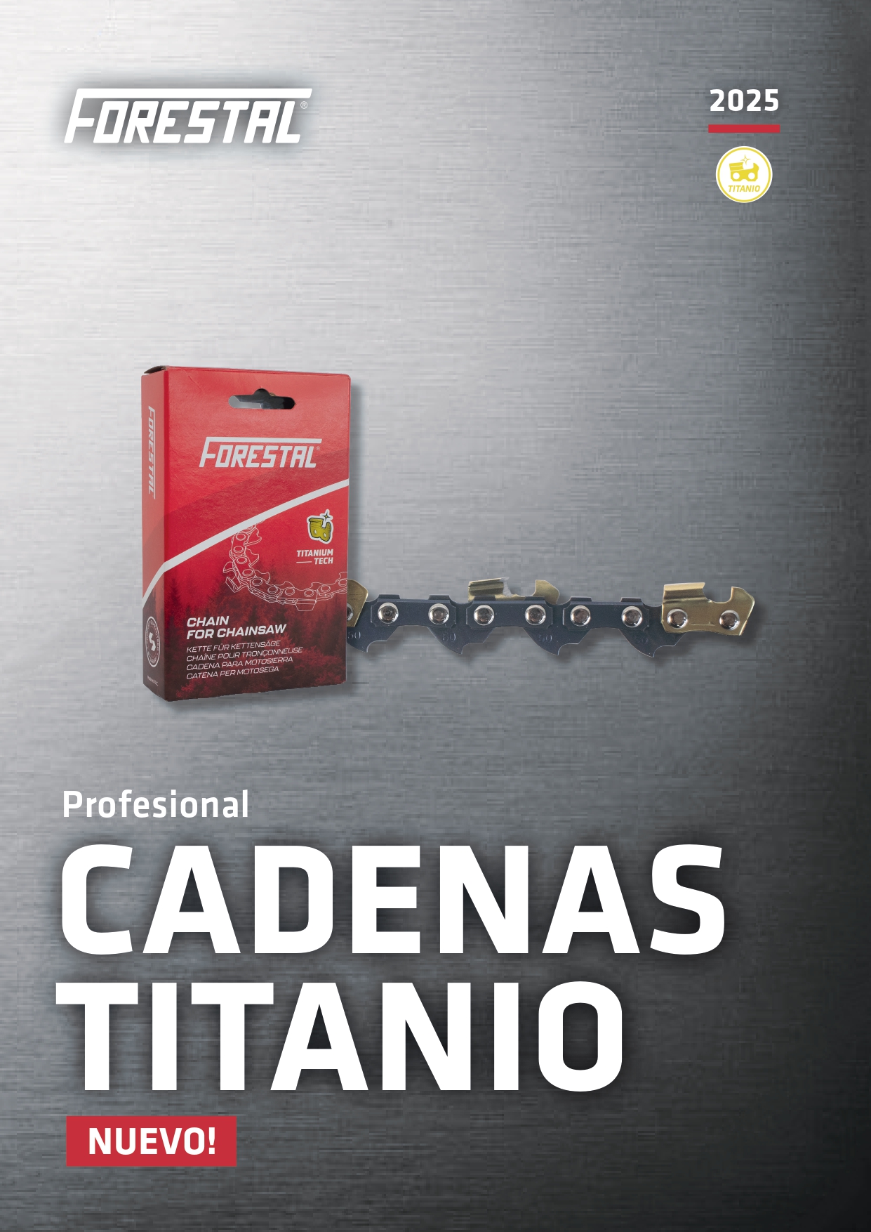 Cadenas de titanio 2025