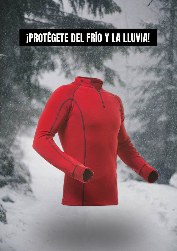 ¡Protégete del frío y de la lluvia!